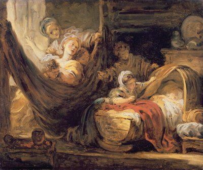 Die Wiege von Jean Honore Fragonard