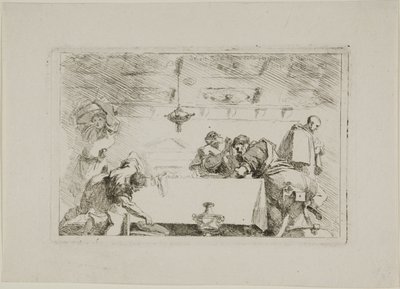 Disiplene i Emmaus av Jean Honore Fragonard