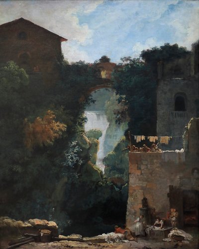 Die Wasserfälle von Tivoli von Jean-Honore Fragonard