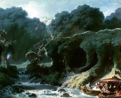Festen ved Rambouillet eller, The Island of Love, ca. 1770 av Jean Honore Fragonard