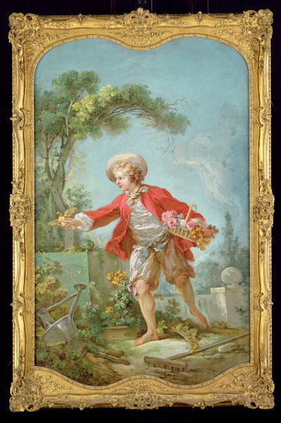 Der Gärtner, 1754-55 von Jean Honore Fragonard