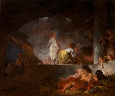 Vaskerinnene av Jean Honore Fragonard