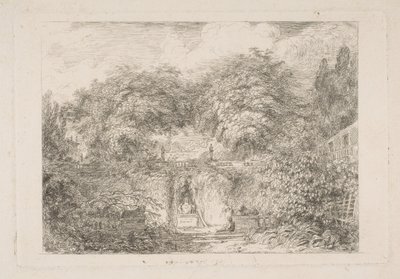Den lille parken, ca. 1763. av Jean Honore Fragonard