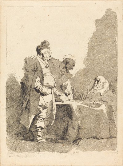 Skatteoppkreverne (Les traitants) av Jean Honore Fragonard