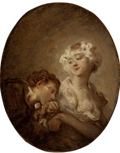 Koketten og ungdommen. av Jean Honore Fragonard