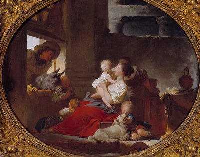 Die glückliche Familie von Jean Honore Fragonard