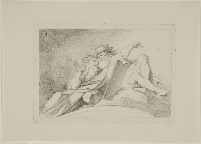 To profeter av Jean Honore Fragonard