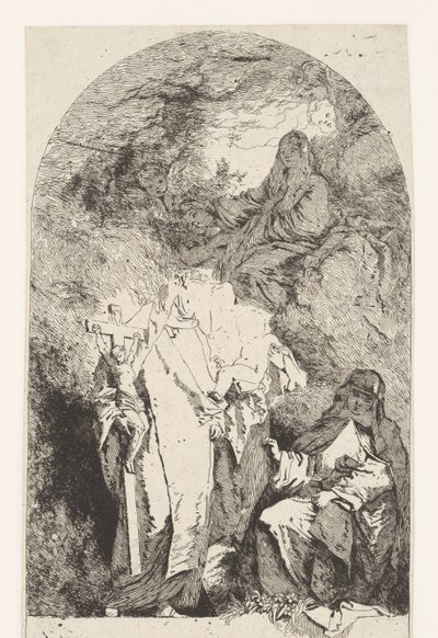 Forherligelse av Maria av Jean Honore Fragonard