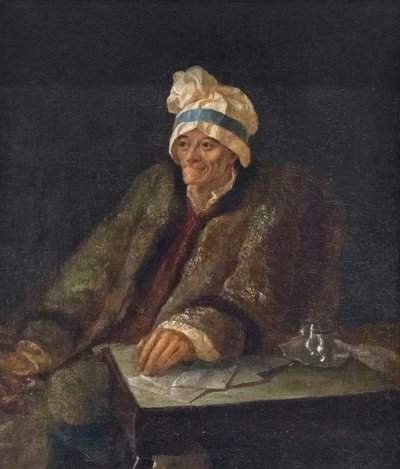 Portrett av Voltaire (olje på lerret) av Jean Huber