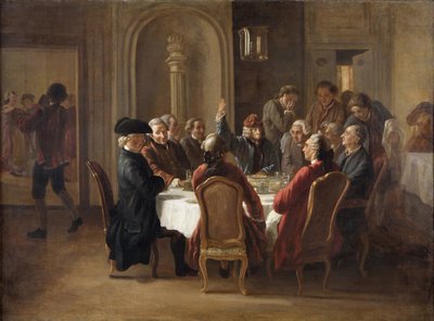 Filosofenes nattverd av Jean Huber