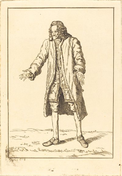 Voltaire av Jean Huber