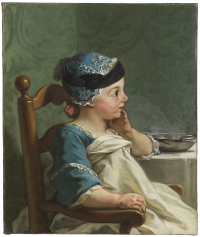 Gutt i en barnestol, 1736 av Jean II Restout