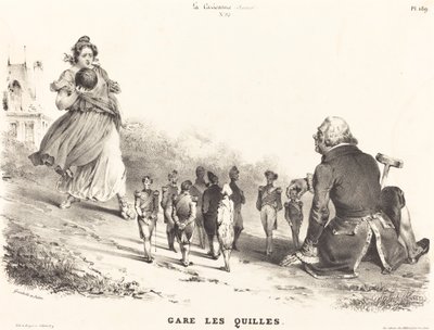 Parker Skittles av Jean Ignace Isidore Grandville