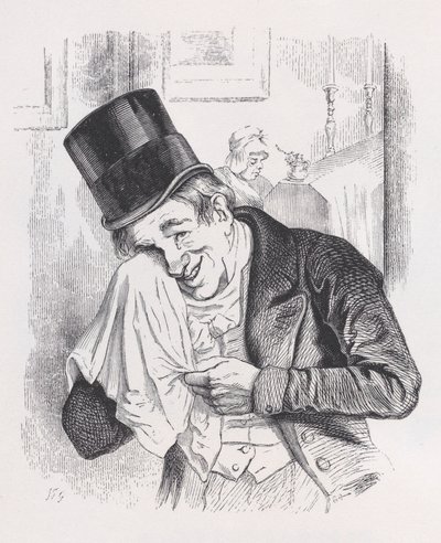 De Profundis fra The Complete Works of Beranger, 1836. av Jean Ignace Isidore Gérard