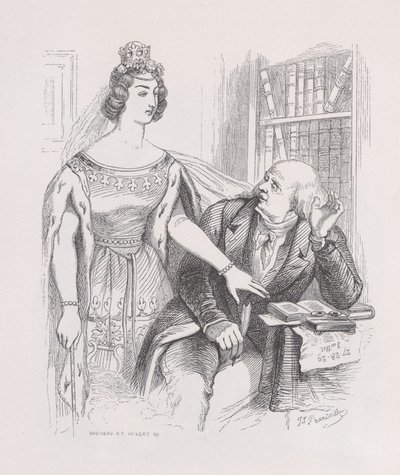 Farvel, Chansons fra The Complete Works of Béranger, 1836. av Jean Ignace Isidore Gérard