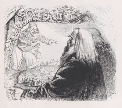 Uendelig liten fra The Complete Works of Béranger, 1836. av Jean Ignace Isidore Gérard