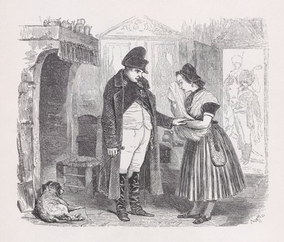 Minner om folket fra Bérangers komplette verk, 1836. av Jean Ignace Isidore Gérard