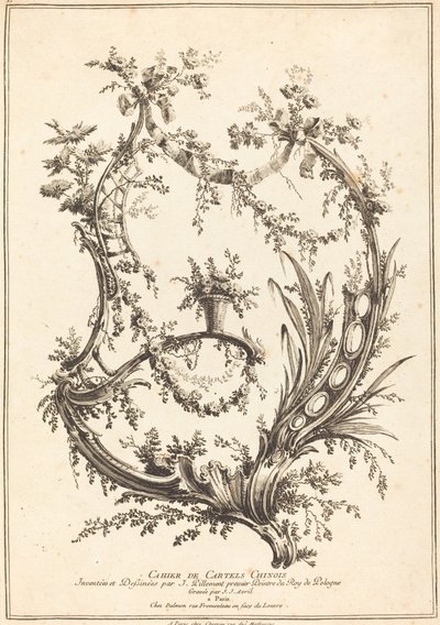 Tittelside av Jean Jacques Avril I after Jean Baptiste Pillement
