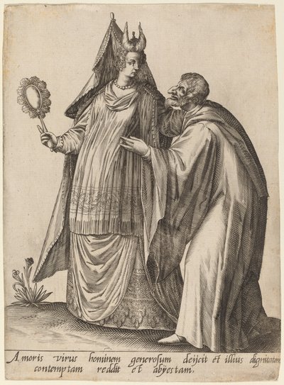 Viruset av kjærlighet til mennesket..., 1597. av Jean Jacques Boissard