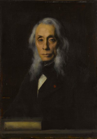 Portrett av Felix Ravaisson-Mollien 1813-1900, 1889. av Jean Jacques Henner