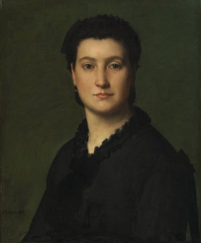 Portrett av en kvinne av Jean Jacques Henner