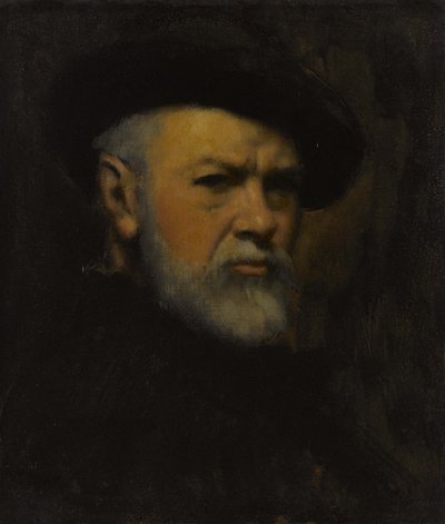 Selvportrett, ca. 1890. av Jean Jacques Henner