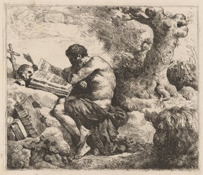 Den hellige Jerome av Jean Jacques Lagrenée II
