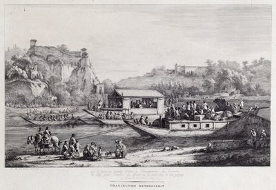 Båttur på Seinen, 1803 av Jean Jacques de Boissieu