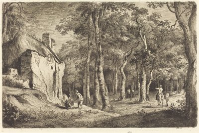 Entree de Foret av Jean-Jacques de Boissieu