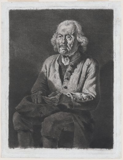Gamle Gerard, bonde fra Chasselay av Jean Jacques de Boissieu