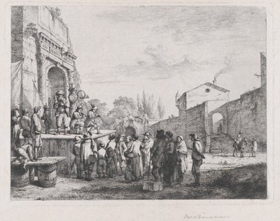 The Little Charlatans, 1773. av Jean Jacques de Boissieu