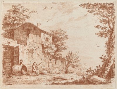 Die Spinnerin von Jean Jacques de Boissieu