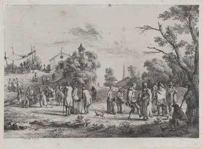 Landsbyfestival, 1773. av Jean Jacques de Boissieu