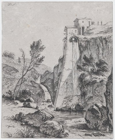 Foss etter Breenberg, 1764. av Jean Jacques de Boissieu