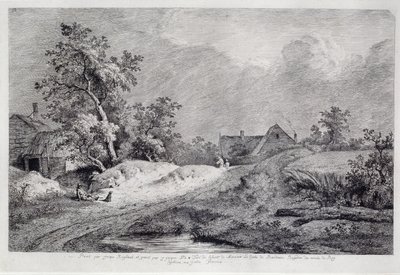 Hveteåker, 1772 av Jean Jacques de Boissieu