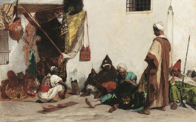 Skredderbutikken, 1878 av Jean Joseph Benjamin Constant