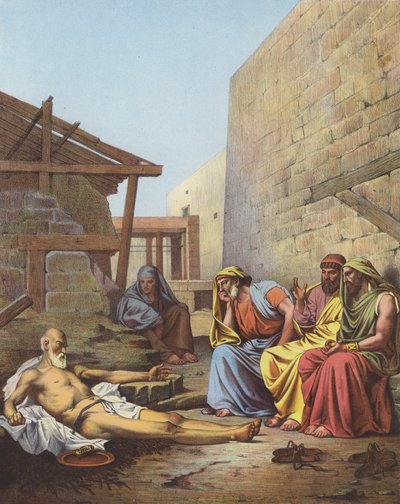 Job og vennene hans av Jean Jules Antoine Lecomte du Nouy