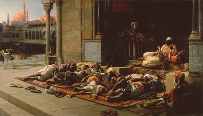 Harems port, souvenir fra Kairo av Jean Jules Antoine Lecomte du Nouy