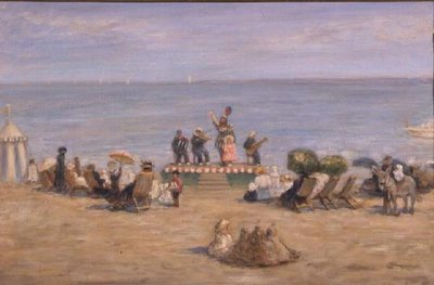 Sommer på stranden av Jean Laurent