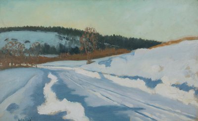 Snø i solskinn av Jean Laurent Challié