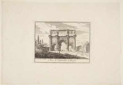 Triumfbuen til Konstantin den store av Jean Laurent Legeay