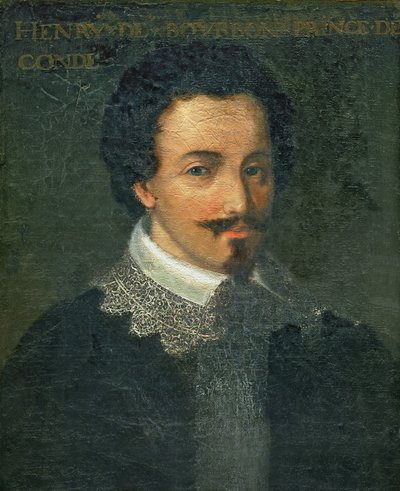 Portrett av Henri I de Bourbon Conde av Jean Laurent Mosnier