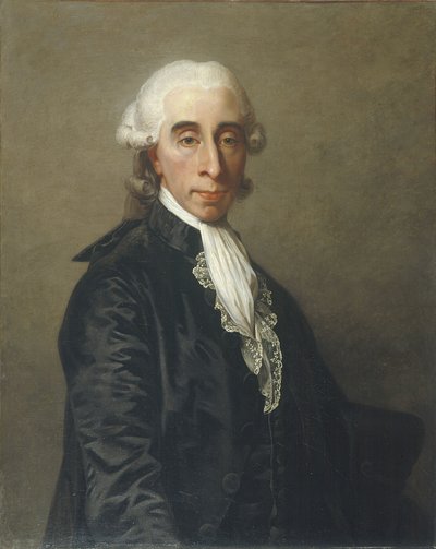 Portrett av Jean Sylvain Bailly 1736-1793, 1789. av Jean Laurent Mosnier