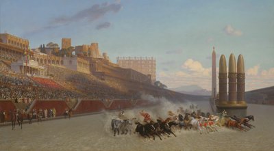 Vognløp, 1876. av Jean Leon Gerome