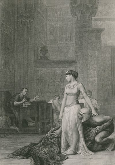 Cleopatra og Cæsar av Jean Leon Gerome