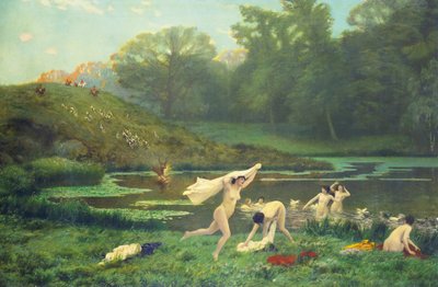 Diana og Actaeon av Jean Leon Gerome