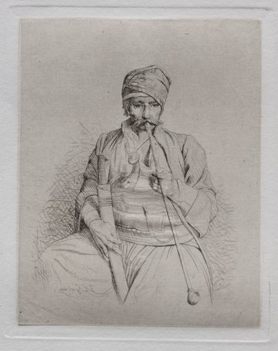 egyptisk røyker av Jean Leon Gerome