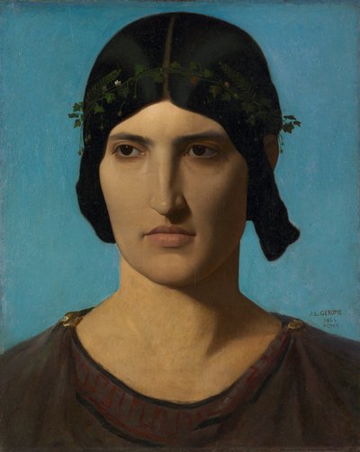 Leder for en italiensk kvinne av Jean Leon Gerome
