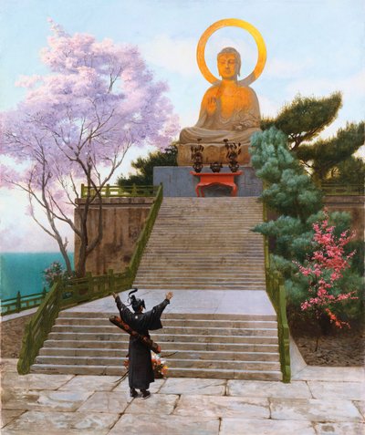 Japanere ber om en guddommelighet av Jean Leon Gerome