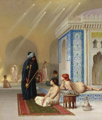 Basseng i et harem av Jean Leon Gerome